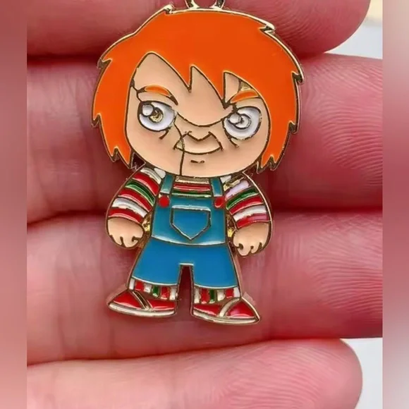 3 For $35 Chucky Horror Character Halloween Drop Dangle Earrings Child’s Play - Picture 4 of 4